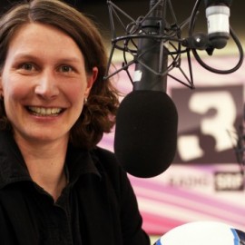 Kathrin Lehmann als Expertin für SRF 3 an der EM