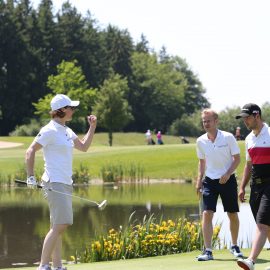 Laureus Golf for Good – zuerst gespielt, dann moderiert Laureus Golf for Good – zuerst gespielt, dann moderiert