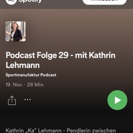 Sportmanufaktur Podcast mit Ka Sportmanufaktur Podcast mit Ka