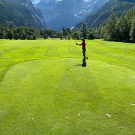 Ka als Legend bei der FCL Golf Trophy