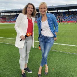 Nationsleague Frauenfußballexpertin im ZDF