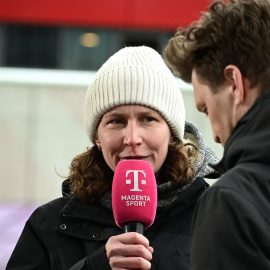 Fußballexpertin für Frauen-Bundesliga bei MagentaSport Fußballexpertin für Frauen-Bundesliga bei MagentaSport