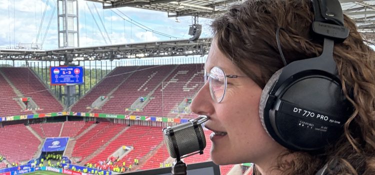 Kathrin Lehmann täglich auf SRF3 während der EM