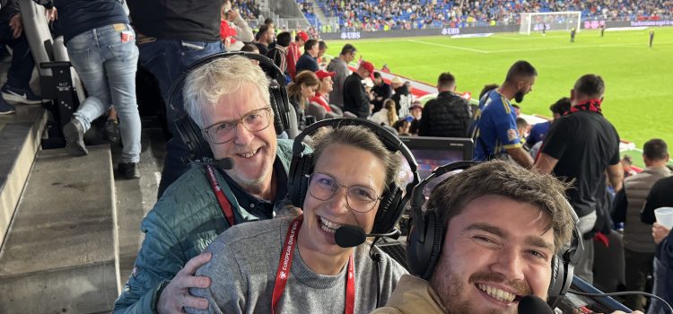 SRF3 Expertin bei der WM-Quali 2026
