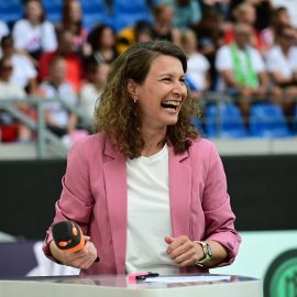 ZDF Expertin beim Supercup